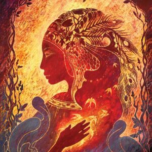 Burning Woman by Lucy Pearce