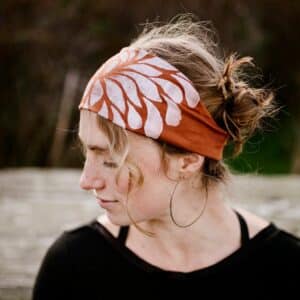 Botanical Print Headband from Windsparrow Studio