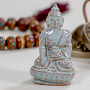 Tibetan Buddha, Ceramic