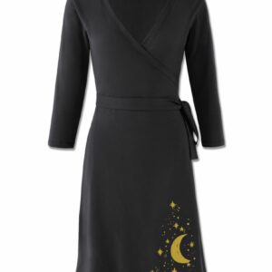 Starry Night Wrap Dress from Soul Flower
